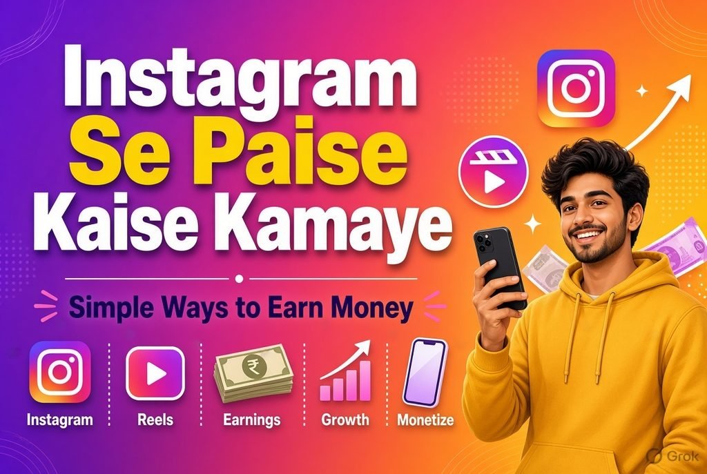 Instagram Se Paise Kaise Kamaye?