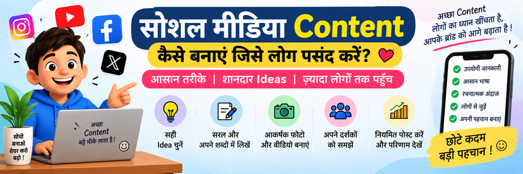 Social Media Content.