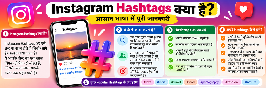 Instagram Hashtags Kya Hai