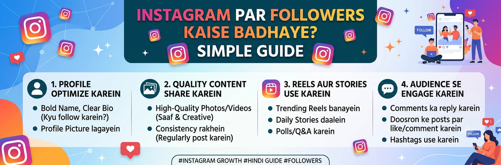 Instagram Par Followers Kaise Badhaye