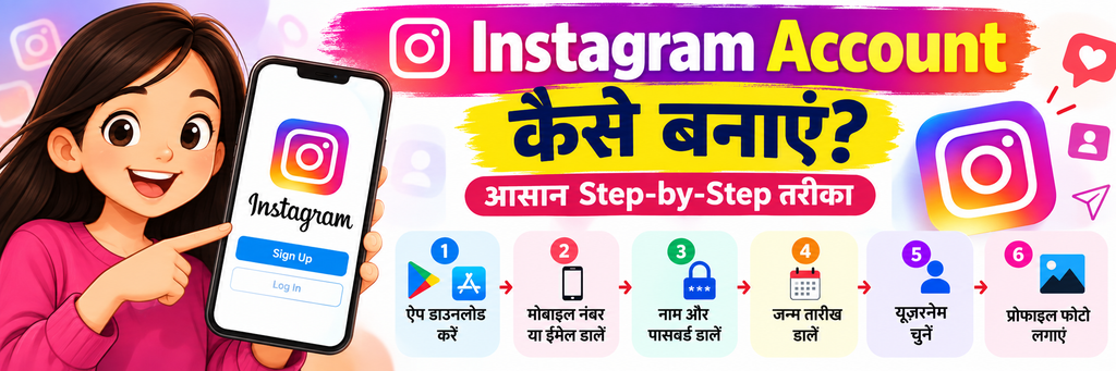 Instagram Account Kaise Banaye
