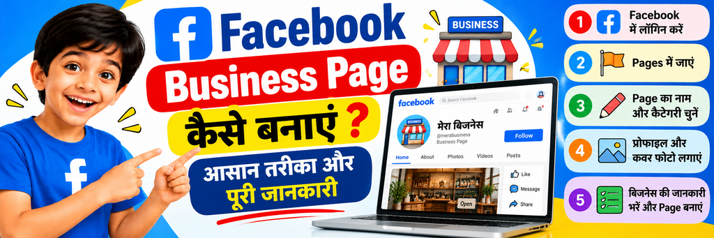 Facebook Business Page कैसे बनाएं